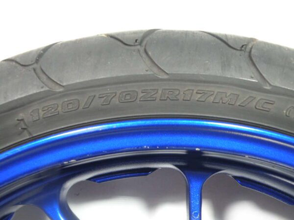 Roue Avant Bleu YAMAHA MT07 700 4T -2014-