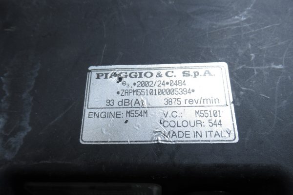 Coffre de selle Gilera GP800