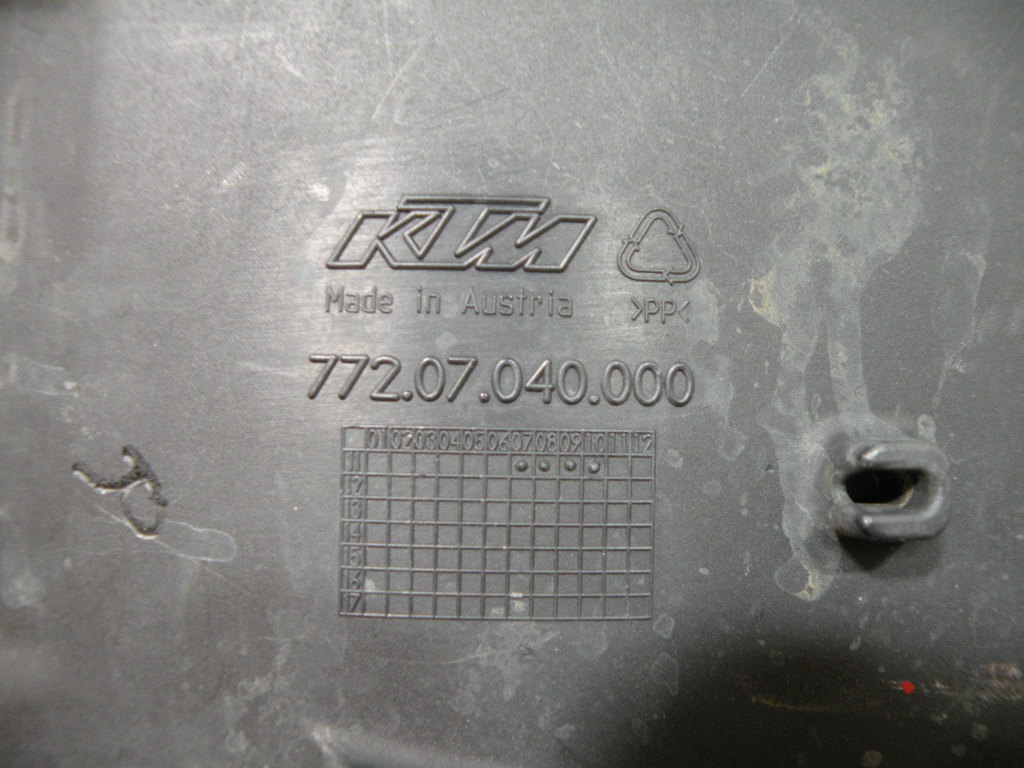 Selle KTM 250 EXC – 2008 –