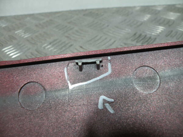 Sabot bas de caisse droit   DAELIM S2 125 4t -2010-