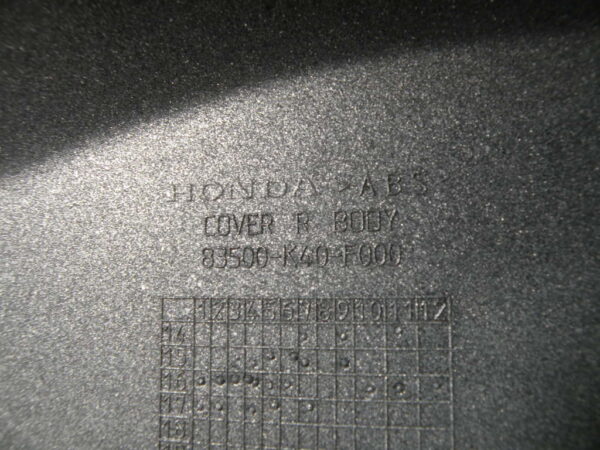 Coque arrière droit HONDA FORZA 125 4t -2017-