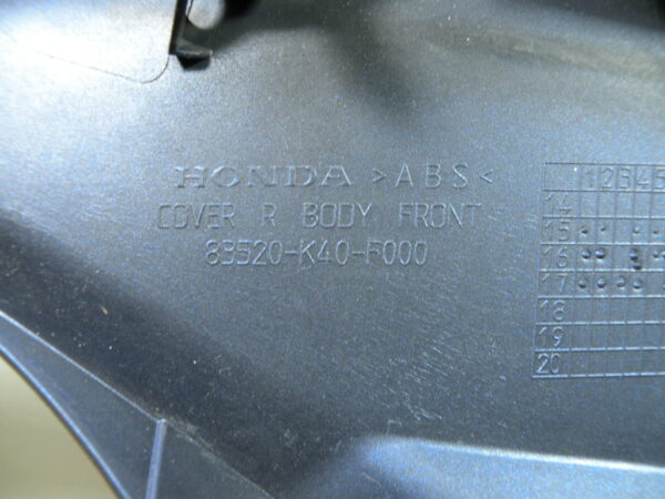 Caches latéraux HONDA FORZA 125 4t -2017-