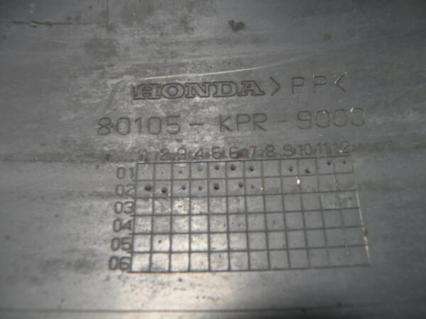 Garde boue arrière HONDA SH 125 4t -2003-