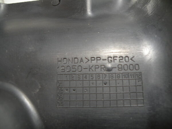 Cache batterie HONDA SH 125 4t -2003-