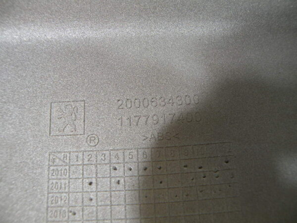 Coque arrière droit PEUGEOT KISBEE 4t -2013-