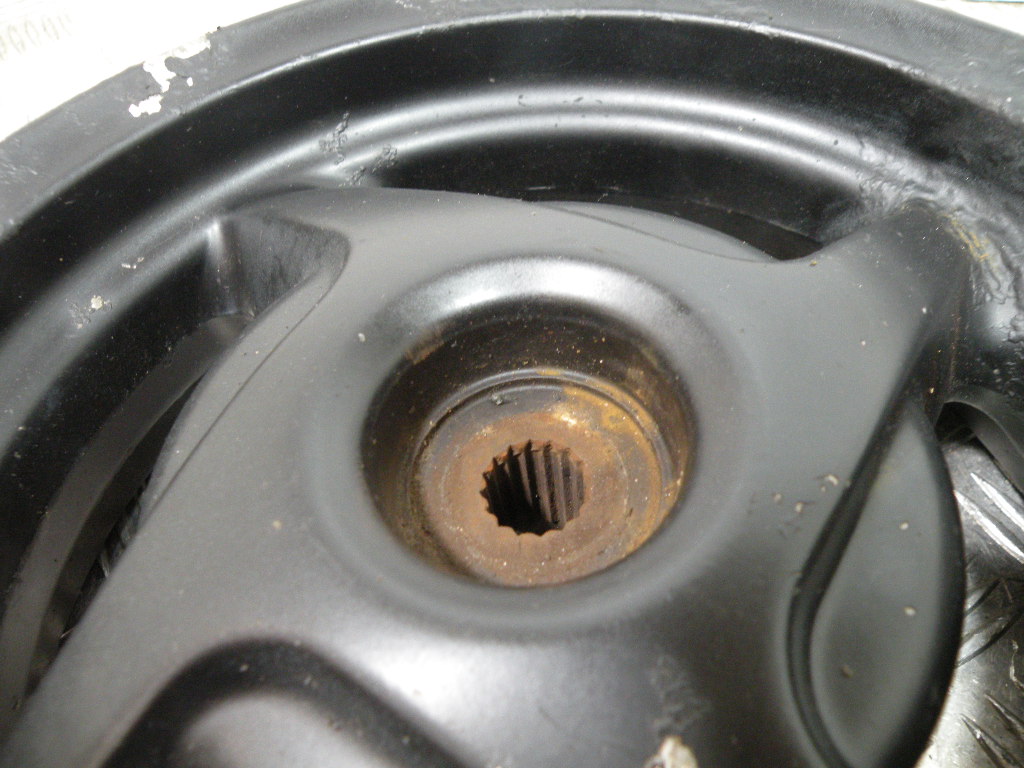 Jante arrière MBK 50 STUNT 2t -2014-