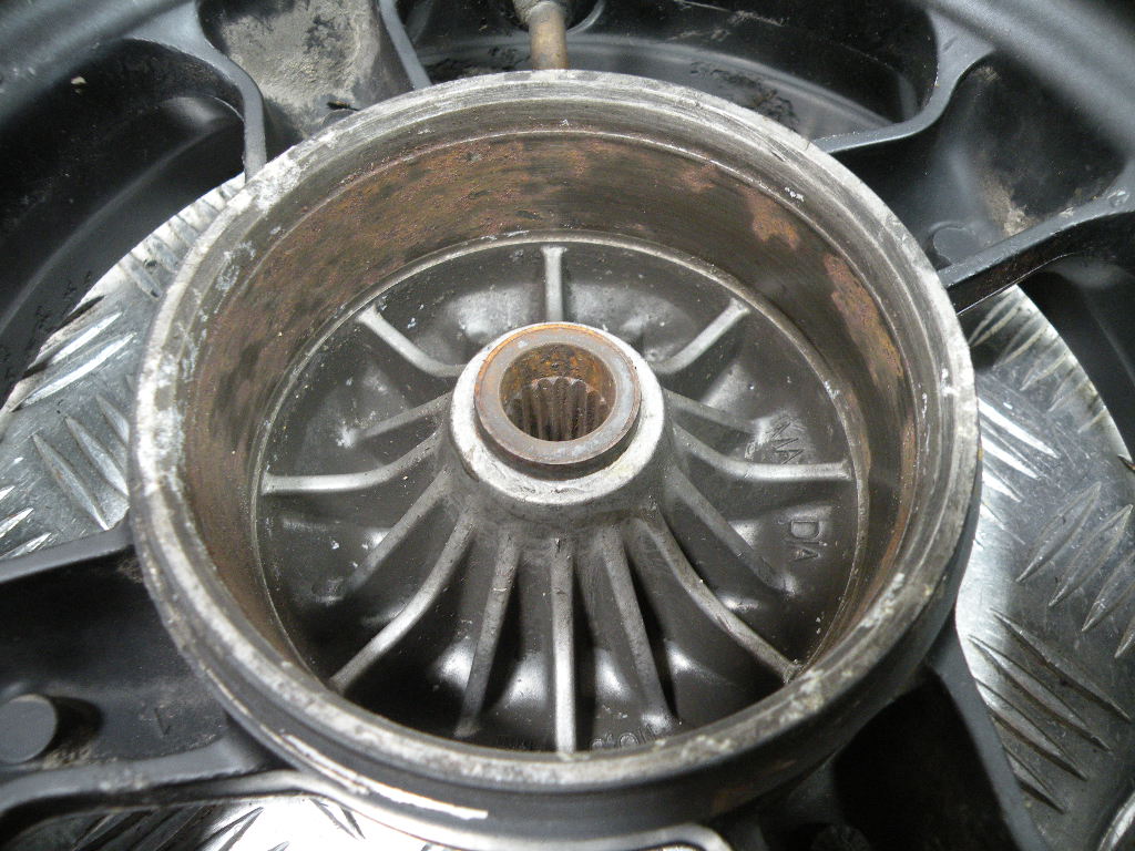 Jante arrière MBK 50 STUNT 2t -2014-