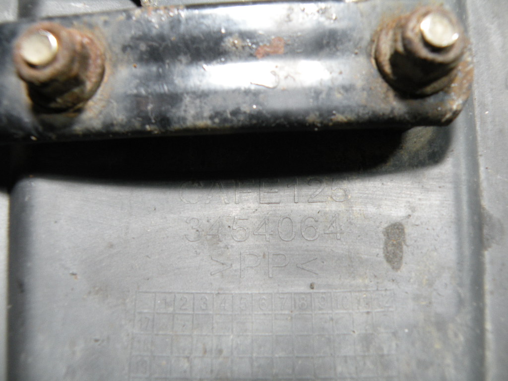 Support de plaque LEXMOTO 125 TEMPEST 4t -2019-