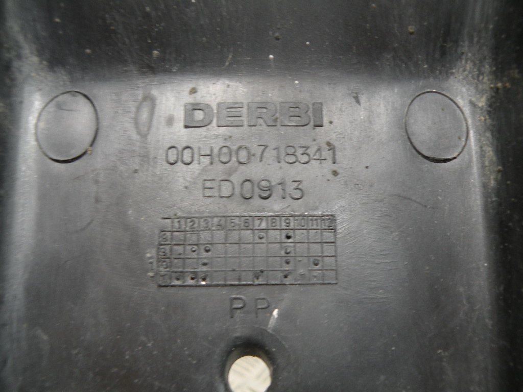 Bavette arrière DERBI SENDA 50 DRD 2t -2011-