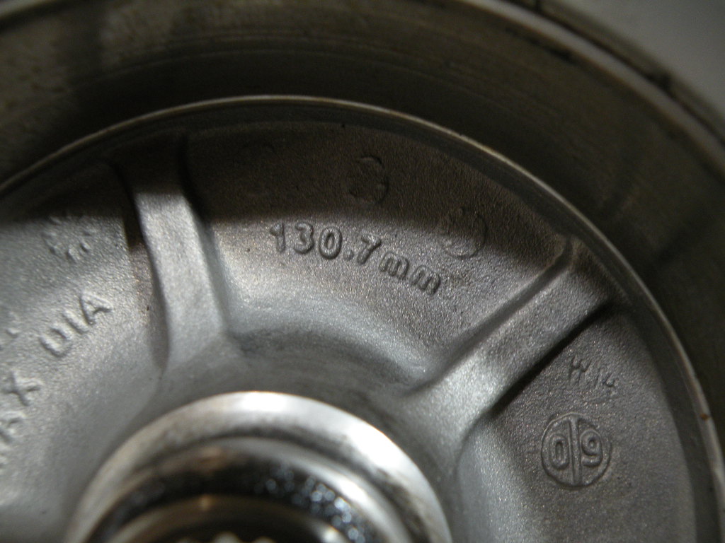 Roue arrière KYMCO 50 AGILITY 4t -2009-