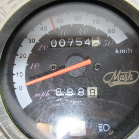 Compteur MASH 50 FIFTY – 2017 – 754KM