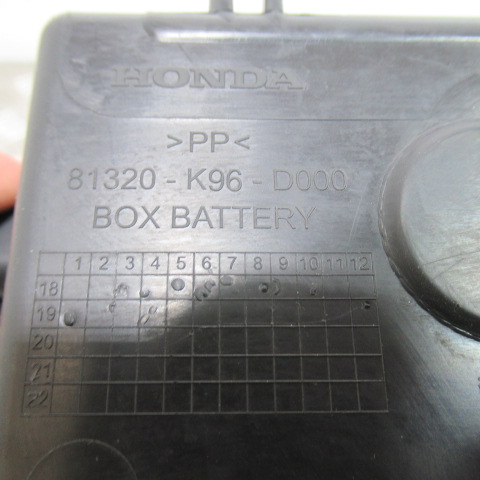 Support batterie HONDA 125 PCX – 2019 –