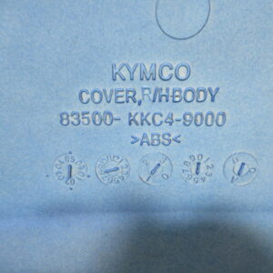 aile arrière droite KYMCO GRAND DINK 125 4T -2007-